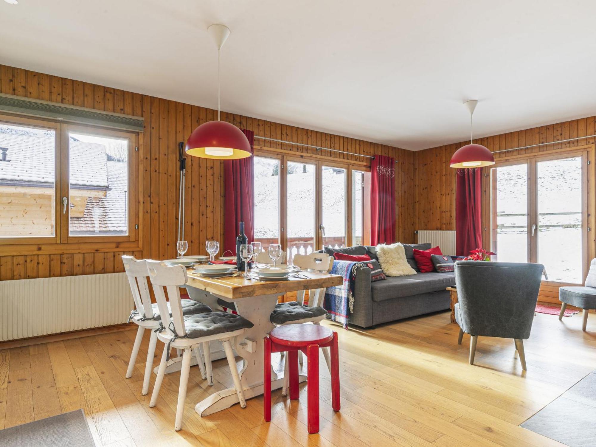 Apartment Brocard By Interhome Val d'Illiez Bagian luar foto