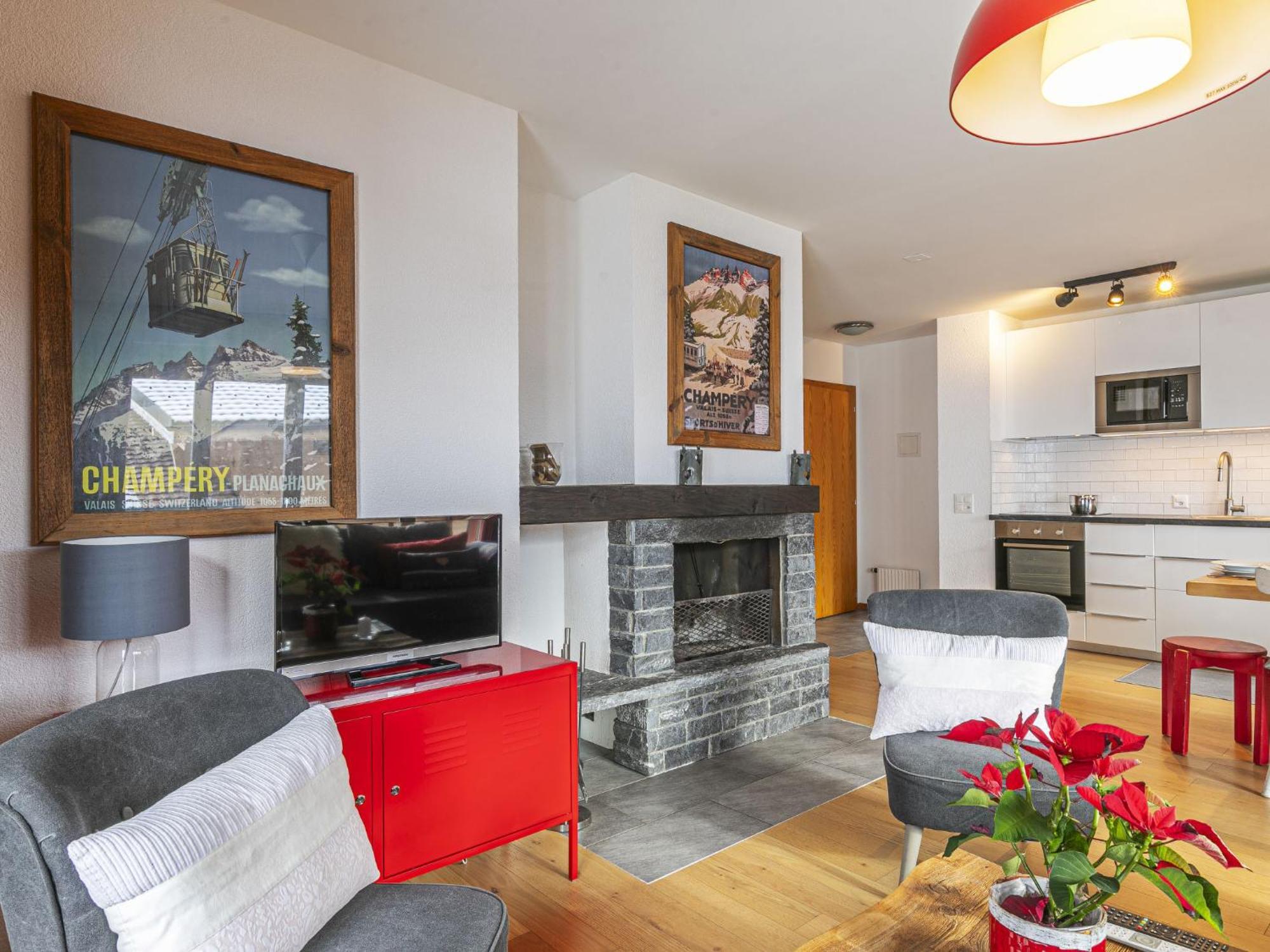 Apartment Brocard By Interhome Val d'Illiez Bagian luar foto
