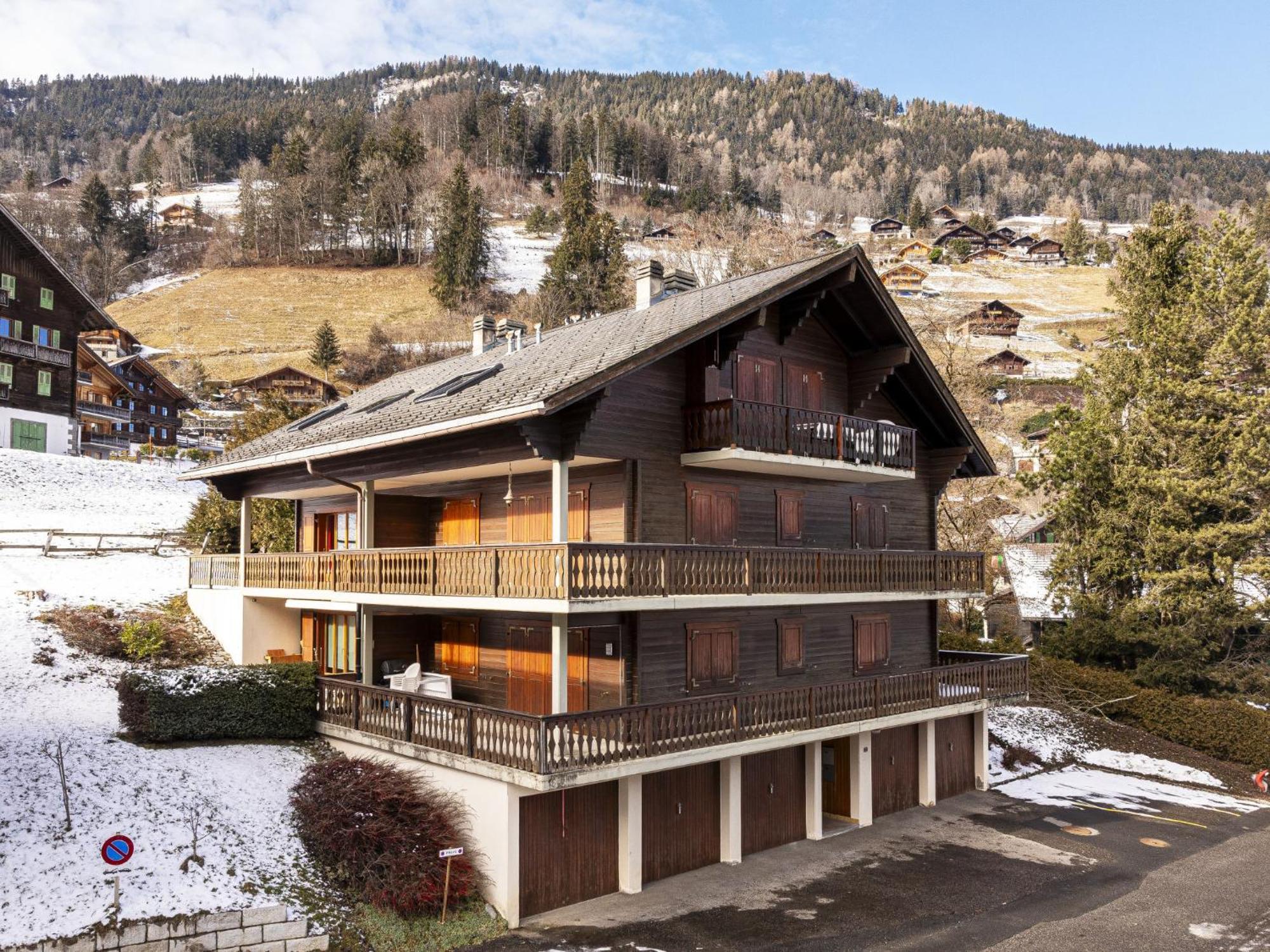 Apartment Brocard By Interhome Val d'Illiez Bagian luar foto